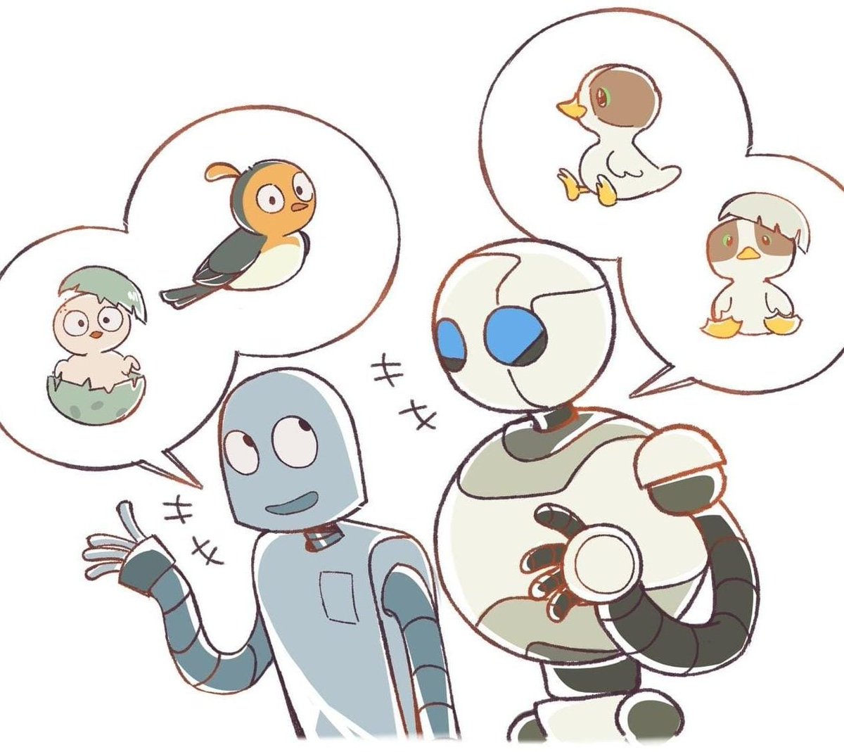 They would be great friends
#TheWildRobot #Robotdreams
