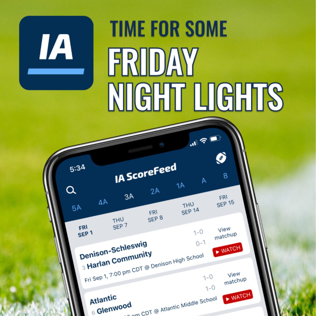 IAScoreFeed's tweet photo. 🏅📱 Your front-row seat to every game! Track live football scores and celebrate every point with us. Download now! https://t.co/ua0emLMGit https://t.co/e7pBBAxBg0