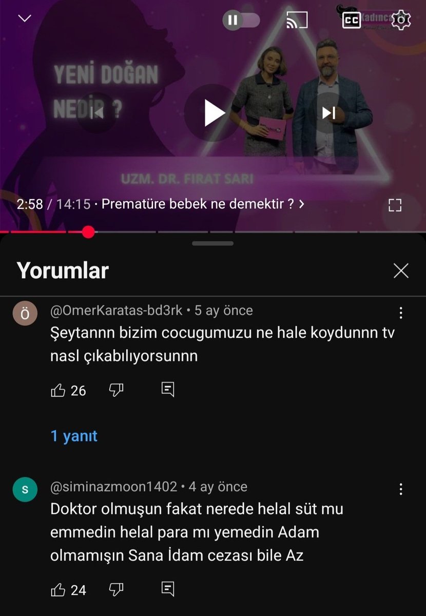 ocmvakfi's tweet photo. +++ Onlarca kişi YouTube videosunun altına bunların gerçek yüzüyle ilgili aylar öncesinden yorumlar atmış. Aslında herşey aylar öncesinden insanlar tarafından anlaşılmış +++ https://t.co/vOY2qE1B09