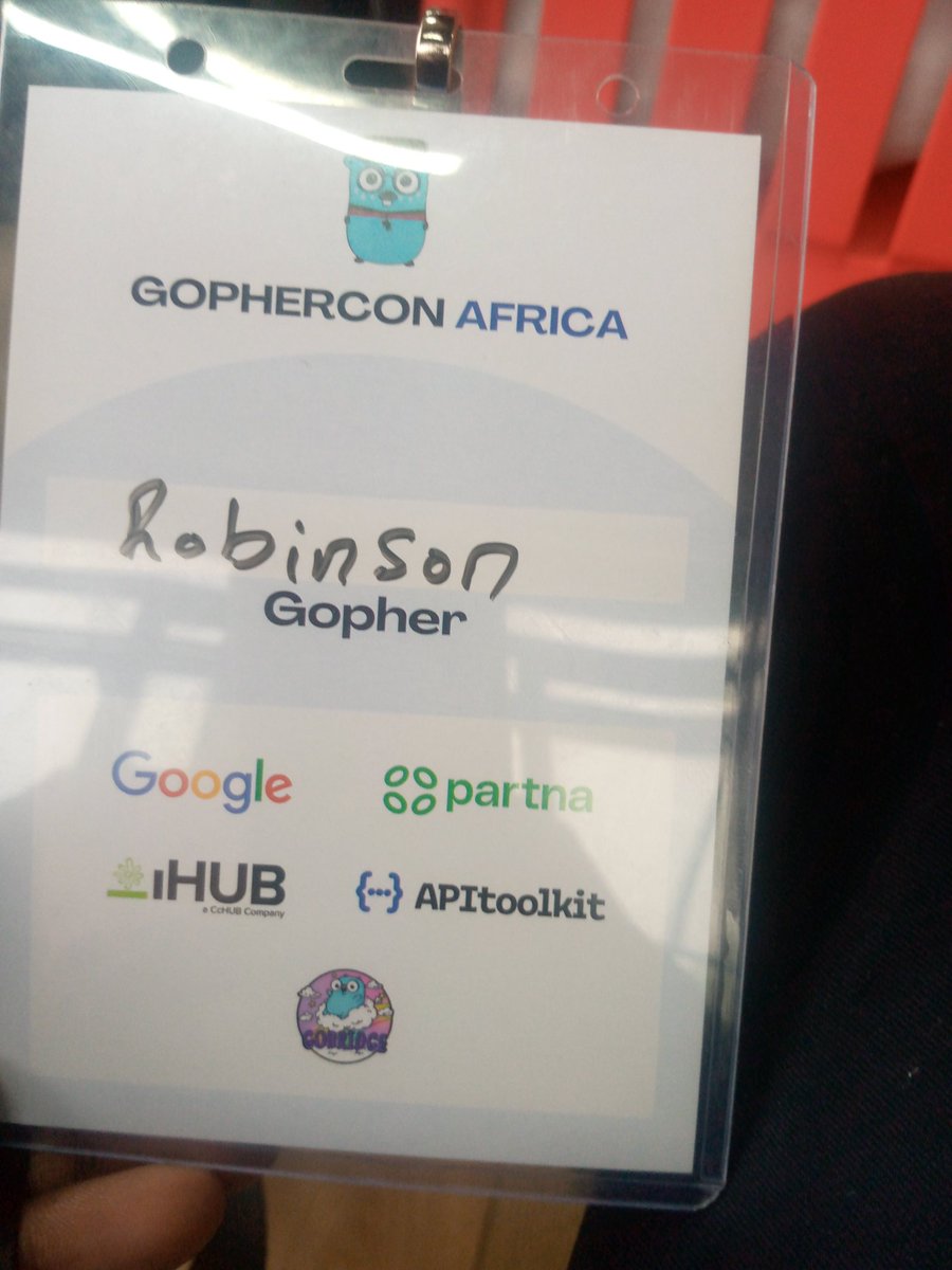 _PeakeyeQ's tweet image. And today We are at Gophercon Africa 🙌🏽 

Say Hi😅

#gc24 #gophercon #GopherConAfrica