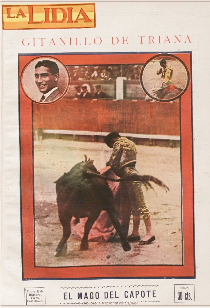 Gitanillo de Triana. El mago del capote. La Lidia.