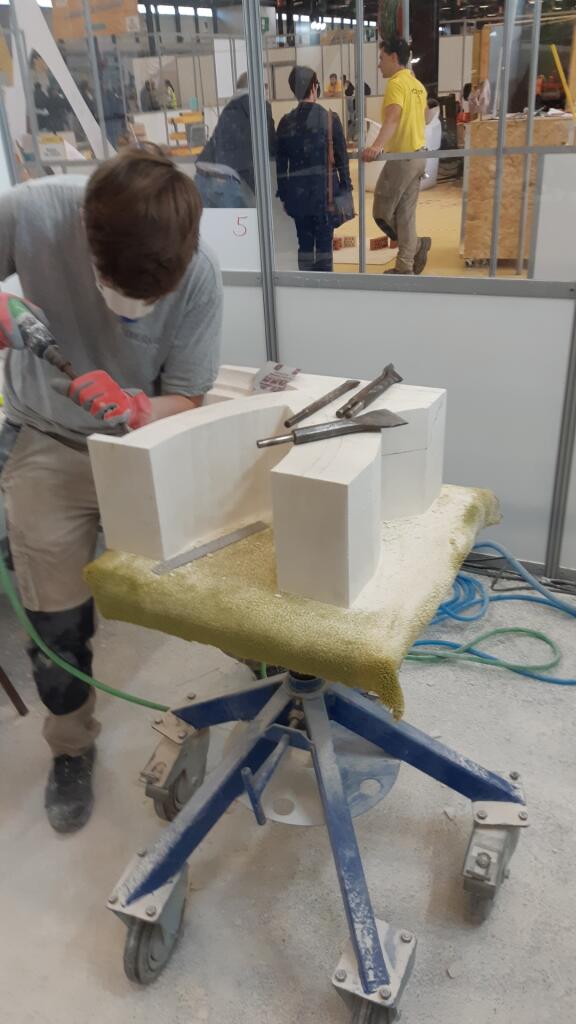 📢Armand Morillon et Ulysse Rafin représentent la filière Pierre du LMB Felletin aux #olympiadesrégionales des métiers de la Région Nouvelle Aquitaine.
<a href="/NvelleAquitaine/">Nouvelle-Aquitaine</a>
<a href="/Dsden23/">DSDEN de la Creuse</a>
<a href="/aclimoges/">Académie de Limoges</a>
<a href="/CfaLimousin/">CFA Académique du Limousin</a> 
#parcdesexpositionsbordeaux 
#WorldSkills
<a href="/ODM_NA/">Olympiades des Metiers Nouvelle-Aquitaine</a>