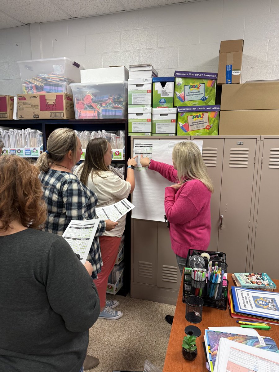 Our #ILT reviewed our Vital sign data to check our progress on our plans of action.  We had wonderful conversations and next steps.