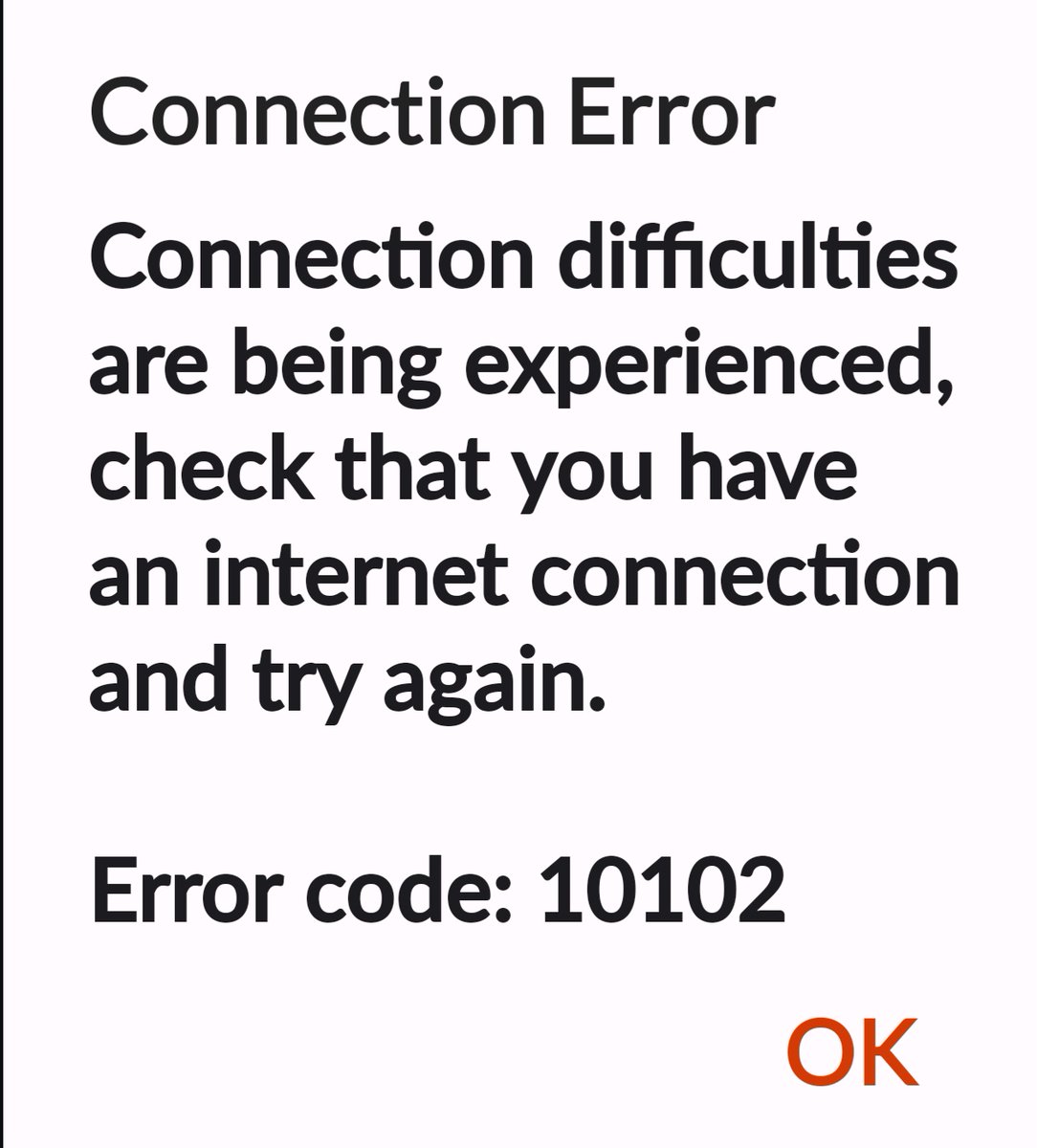ecuadorguide's tweet photo. @AskPTSB What is the issue with the app? It's nothing to do with MY Internet connection. https://t.co/hZllwAK53A