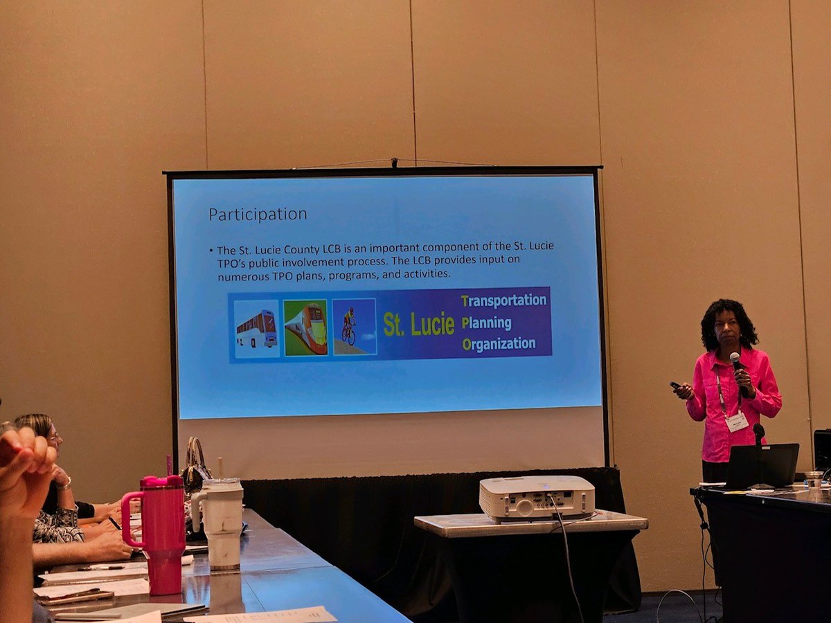 Transit/ACES Program Manager Marceia Lathou, AICP delivered a talk to 60+ colleagues at a recent conference in West Palm Beach