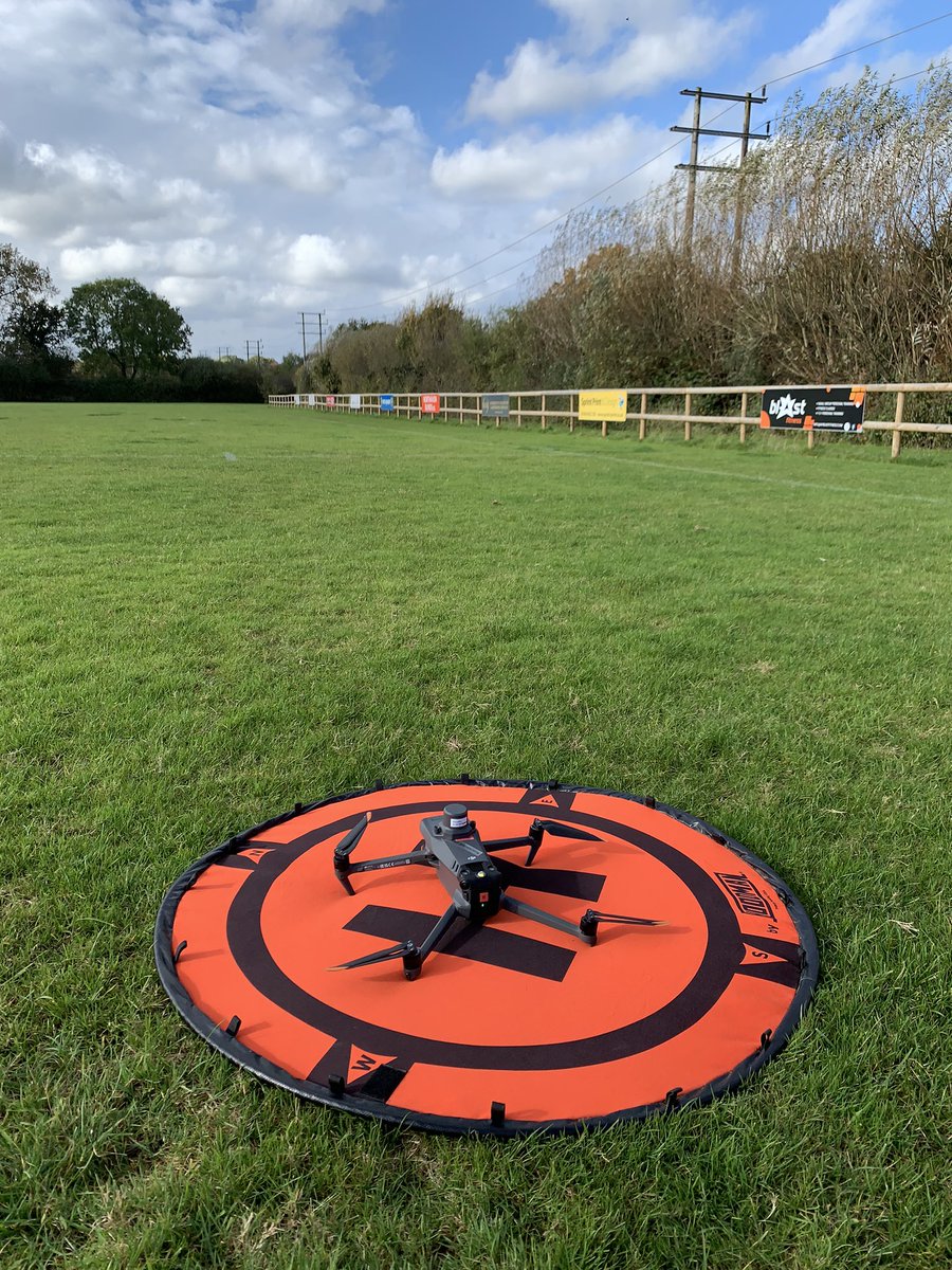 AboveHorizonUK's tweet photo. Some data crunching from further work with a local charity, we helped them plan changes to their sporting pitches layout and keep an eye on progress (and some issues) with the building work going on next to them https://t.co/gJkLyG2VOa