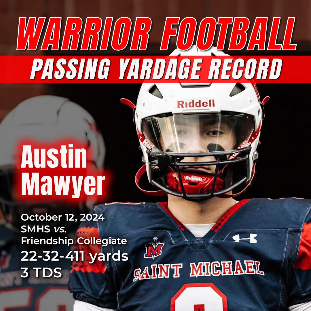 Saint Michael Catholic Warrior Football tweet media