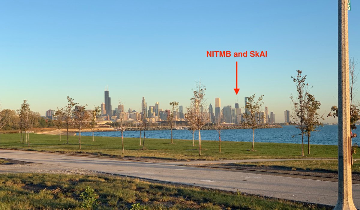 Amazing bike ride from <a href="/DSI_UChicago/">Data Science Institute</a> to <a href="/NITMB_Chicago/">NSF-Simons NITMB</a> and <a href="/SkAI_Institute/">SkAI Institute</a>