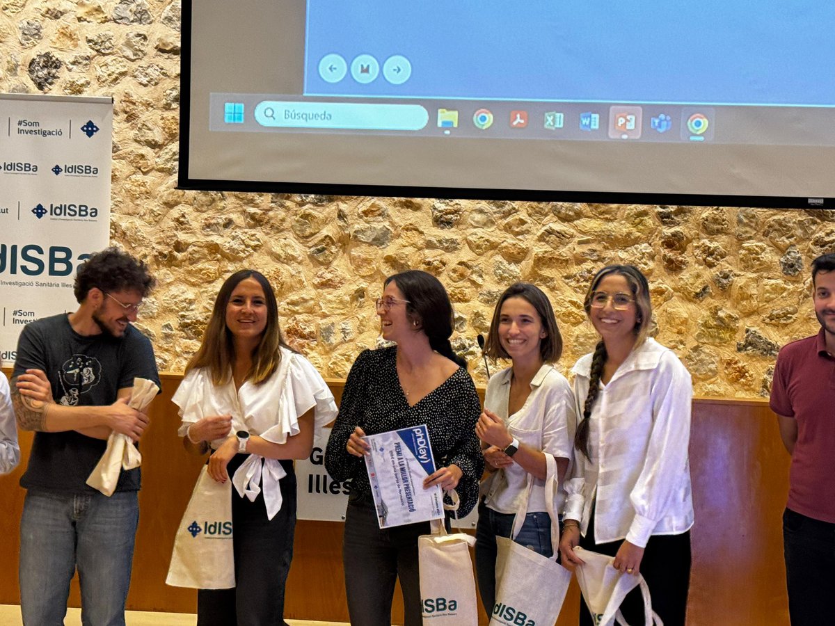 phD(ay) de 10!! Moltes gràcies al <a href="/idisbaib/">IdISBa</a> per organitzar aquesta jornada i donar-nos l’oportunitat de compartir ciència i investigació <a href="/TERCIT_group/">TERCIT</a>
