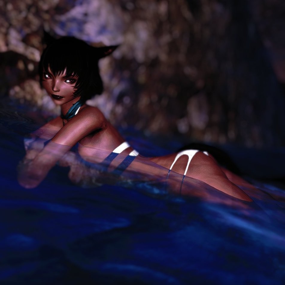 YshariRhina's tweet photo. Wanna join me here? Water is warm and relaxing.
#GPOSER #gpose #miqote #Ipsusu https://t.co/unWJXHP4Zg