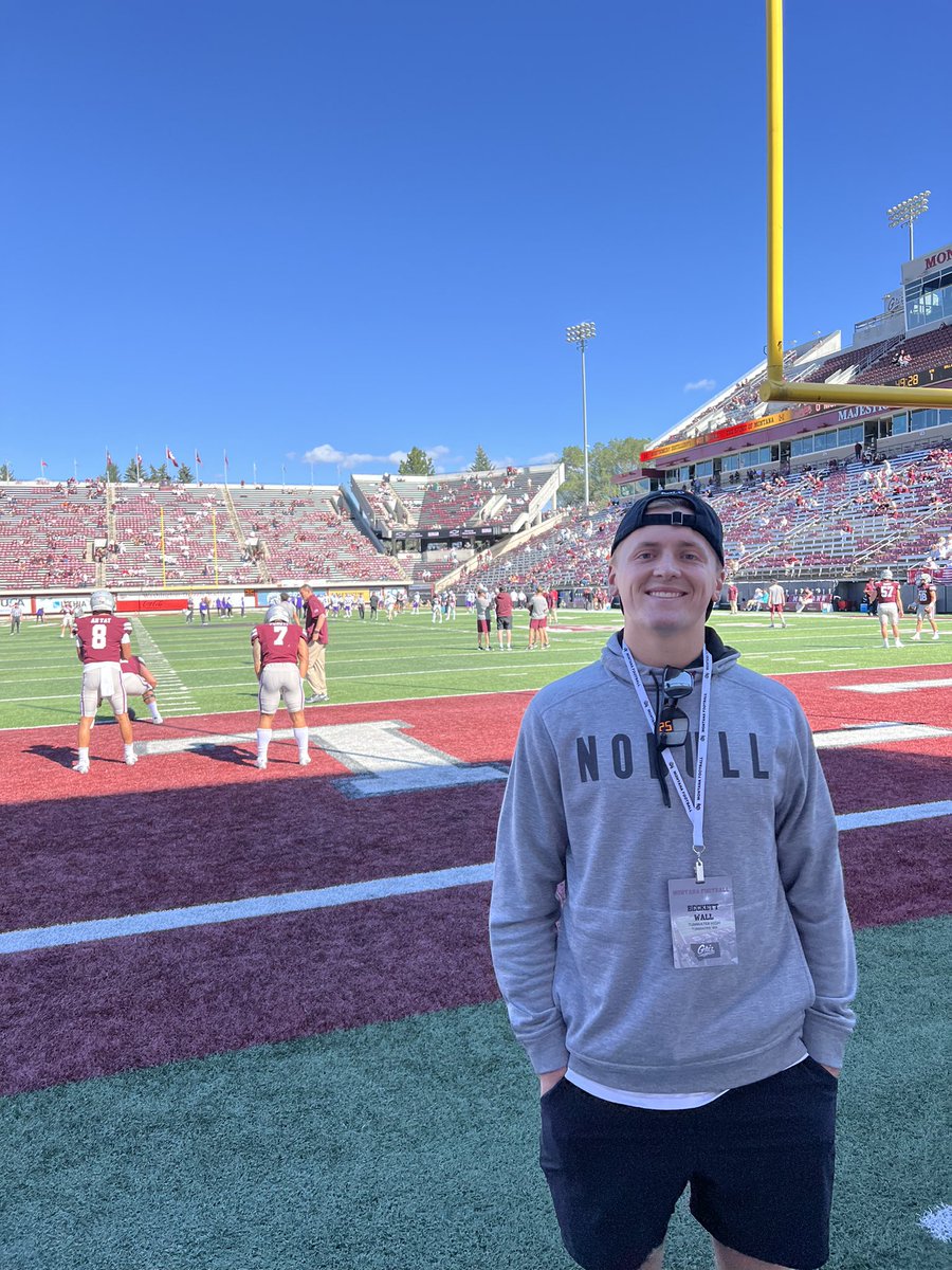 Beckett Wall (@beckettwall2) on Twitter photo Thank you <a href="/MontanaGrizFB/">Montana Griz Football</a> for the gameday invite!! It was a great environment and experience!
<a href="/KeatonJ_3/">Keaton Johnson</a> <a href="/coachcooperUM/">Roger Cooper</a> Thank you <a href="/MontanaGrizFB/">Montana Griz Football</a> for the gameday invite!! It was a great environment and experience!
<a href="/KeatonJ_3/">Keaton Johnson</a> <a href="/coachcooperUM/">Roger Cooper</a>