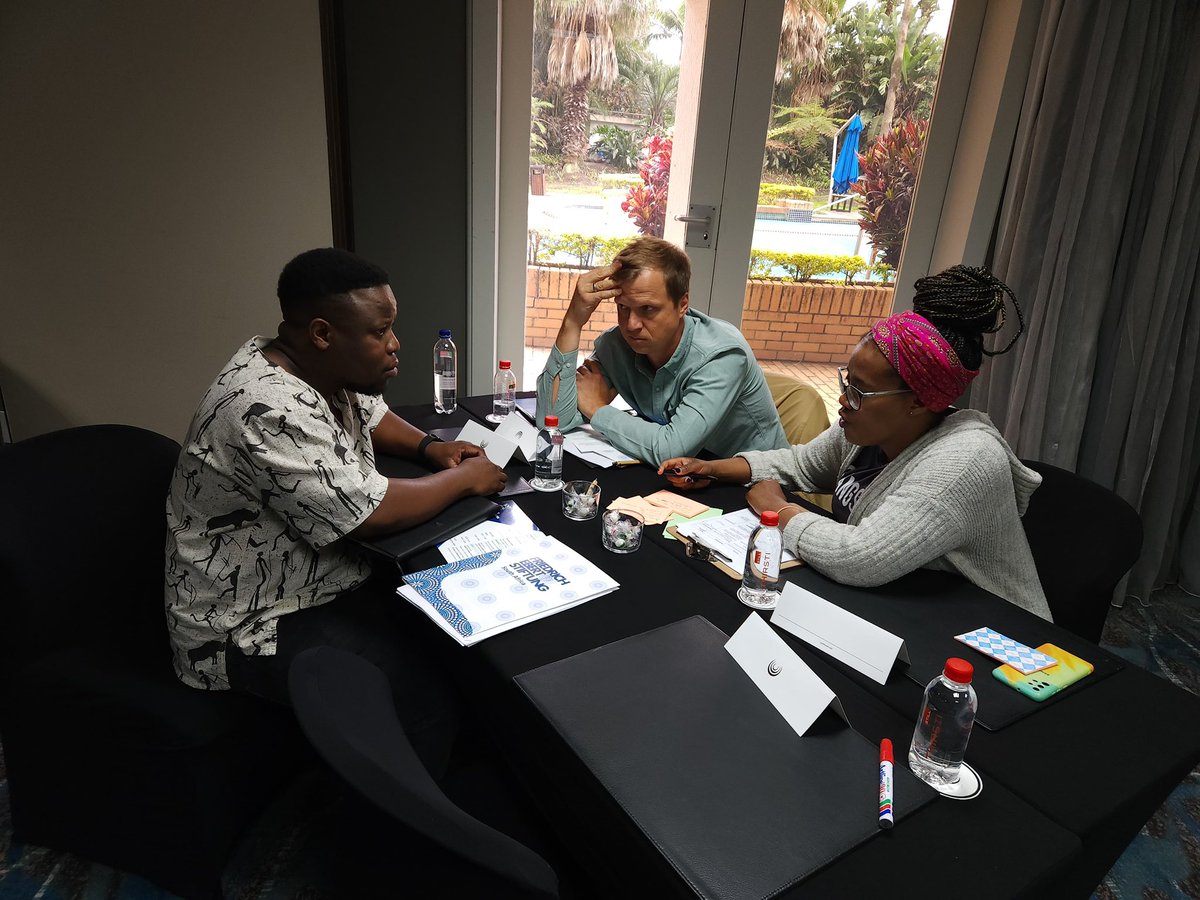FES_SouthAfrica's tweet photo. The Fort Hare Autumn School Graduation weekend has officially begun! 🎉 We kicked things off with a curriculum review led by our committee, focused on enriching the learning experience and paving the way for future excellence in the FHAS programme. 📚✨

#FHAS23 https://t.co/3I3a7ijqN7