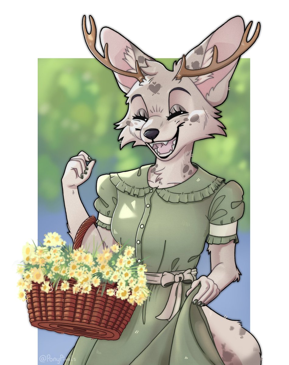 PonyPixels's tweet photo. bust of a lovely character for @/Luiazure 🌼 https://t.co/0RfFBWgb27