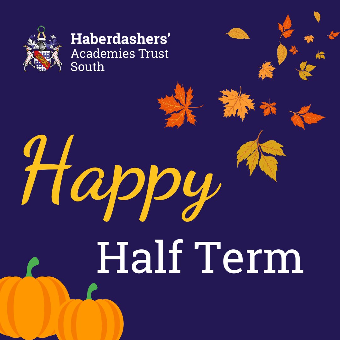 What a super first term! We wish all our pupils, staff and families a safe and enjoyable half-term break 🍂🎃

Our latest newsletter captures all the highlights from our first few weeks of the academic year.  
🔗habstrustsouth.org.uk/News/October-2…