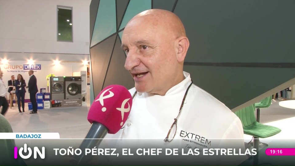 Toño Pérez: "Extremadura es la mejor despensa del país" <a href="/CajaRuralEx/">CajaRuralExtremadura</a> 
#FeriaEspiga #ACREX #DOPExtremadura
canalextremadura.es/a-la-carta/con…