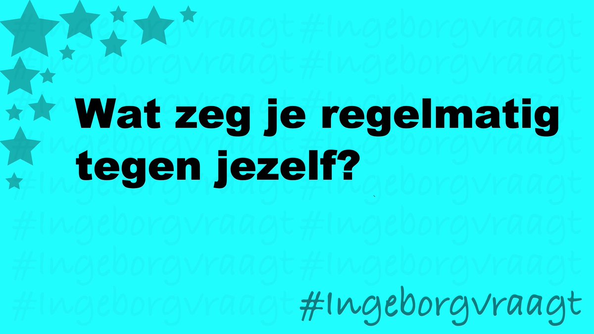 #IngeborgVraagt🍀😇 tweet media