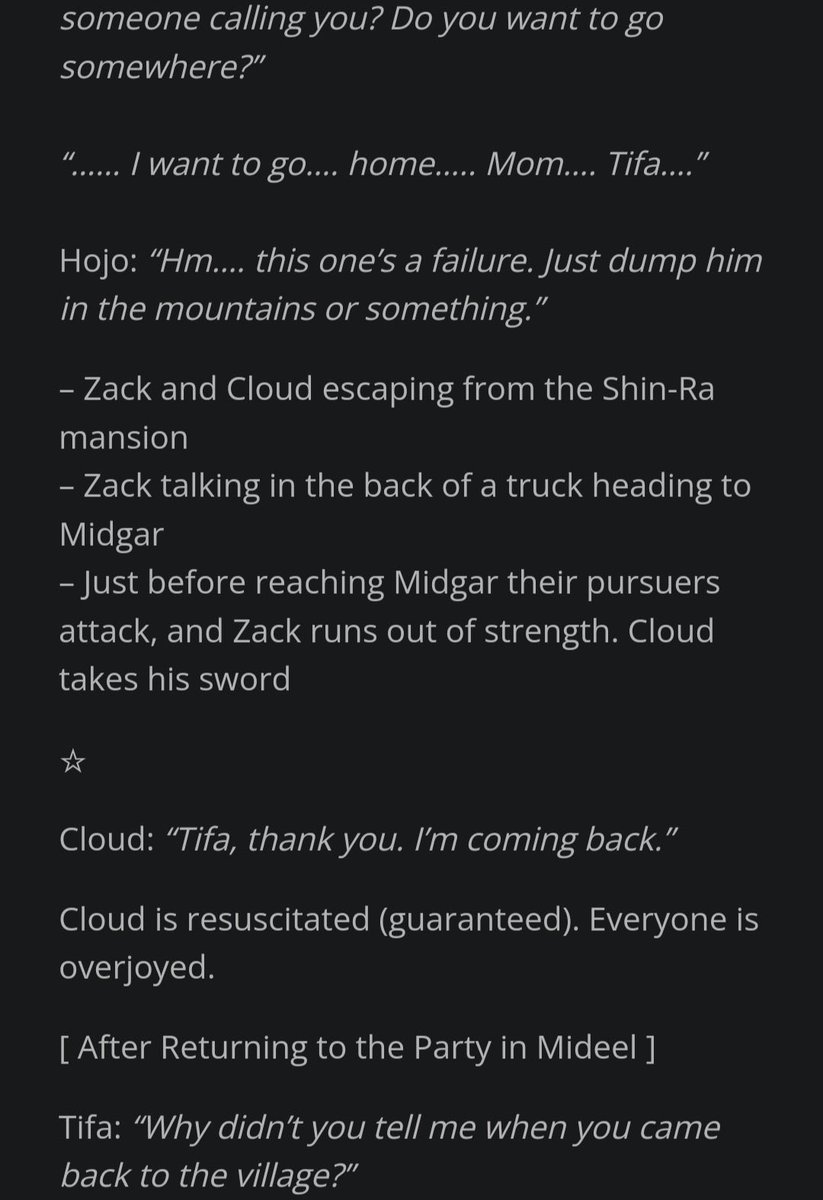 TifaTheMonk's tweet photo. If they bring this back in part 3…. https://t.co/0FycZwLj6Y