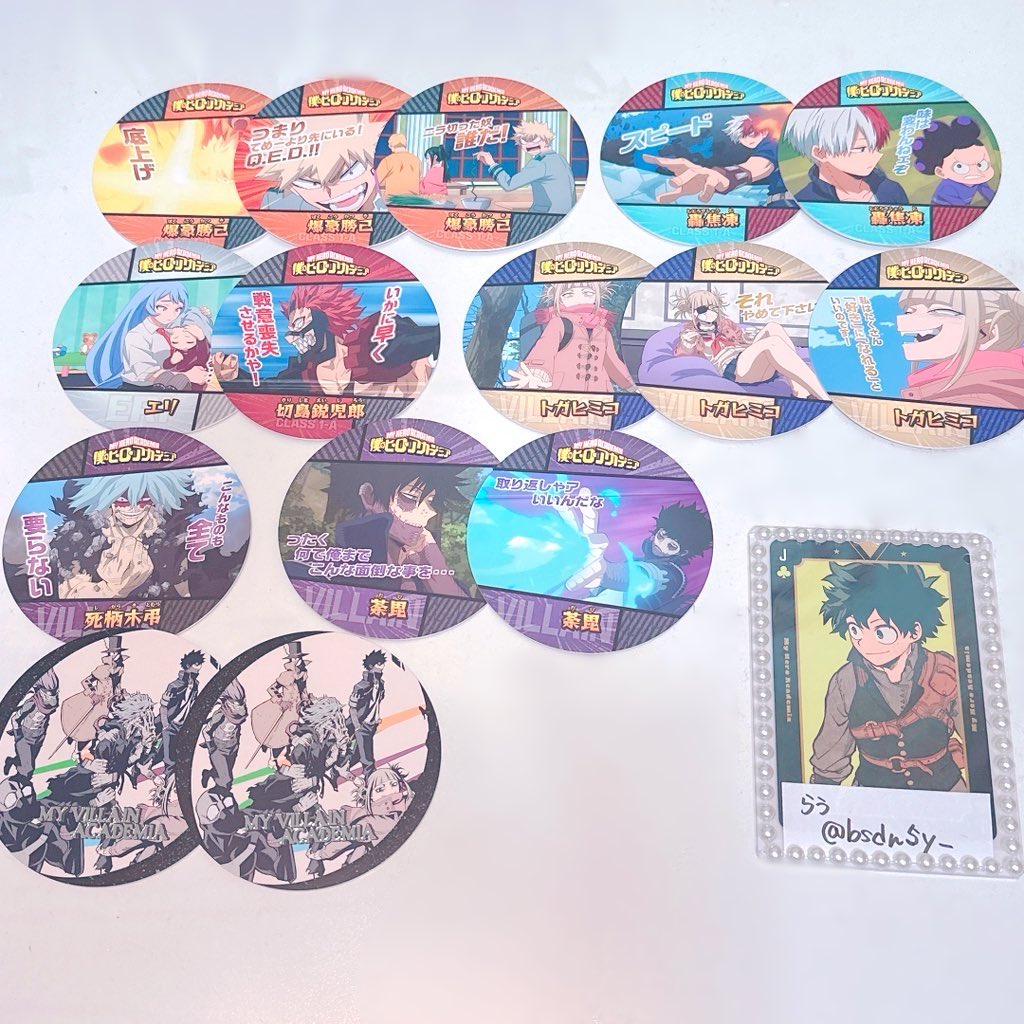 bsdn5y_'s tweet photo. 【交換／譲渡】
コースターコレクション 僕のヒーローアカデミア ヒロアカ vol.3

譲◆画像のもの
求◆同���種緑谷or定価＋送料

●1枚目は2枚目含むお取り引き優先
●緑谷はどの弾、どの絵柄でも検討しますがお顔アップのお絵柄最優先
●譲渡2枚目のみ

お気軽にお声掛けください✉️ https://t.co/fWvep7sJwG