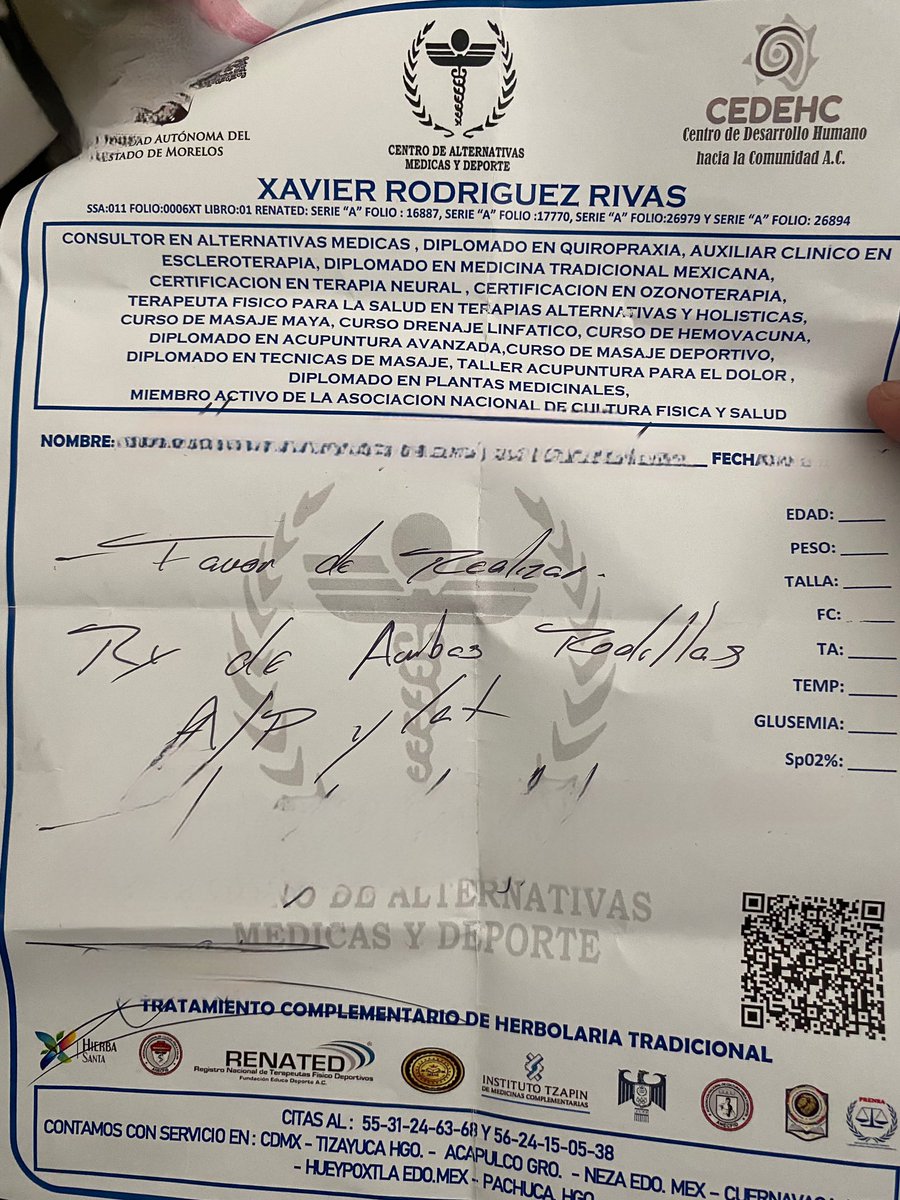 Charlatanes Médicos tweet media