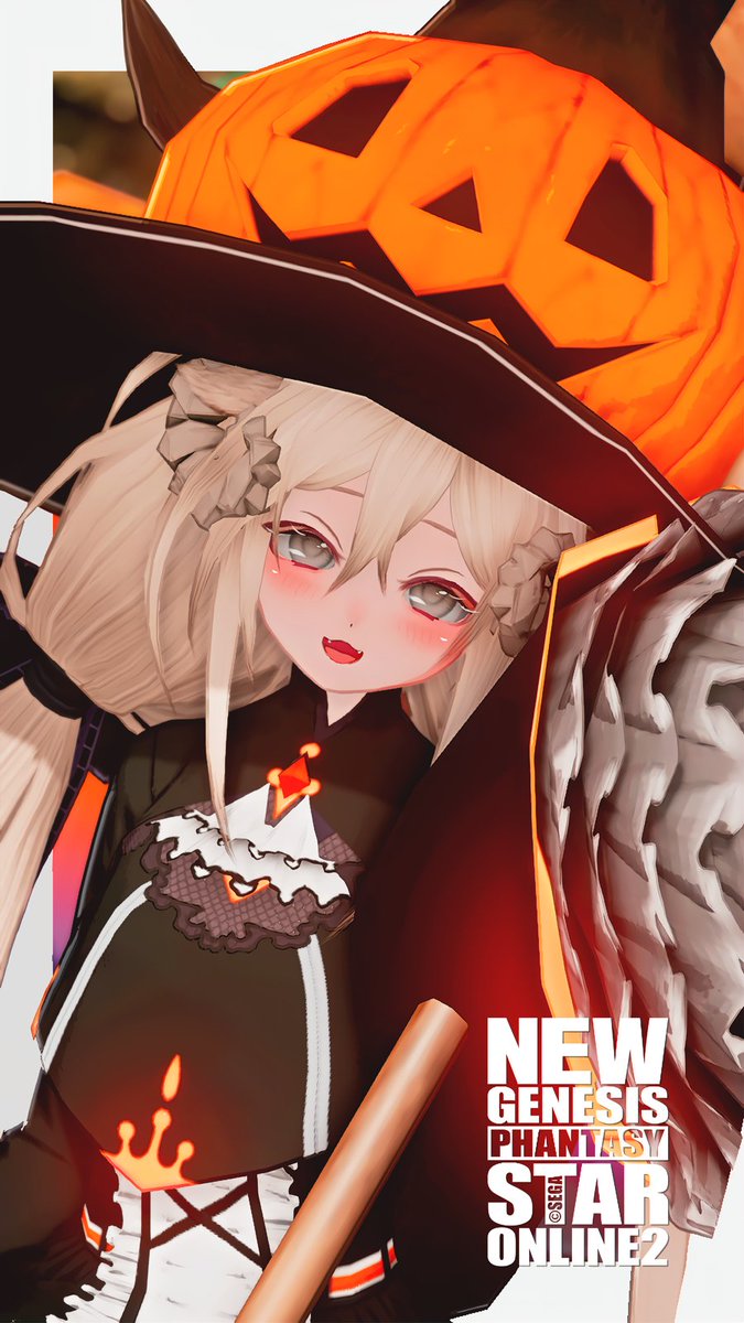 mes_sry's tweet photo. 🎃🎃🎃

#PSO2NGS_SS
#アニマティカフェイス https://t.co/8nlWzADEuk