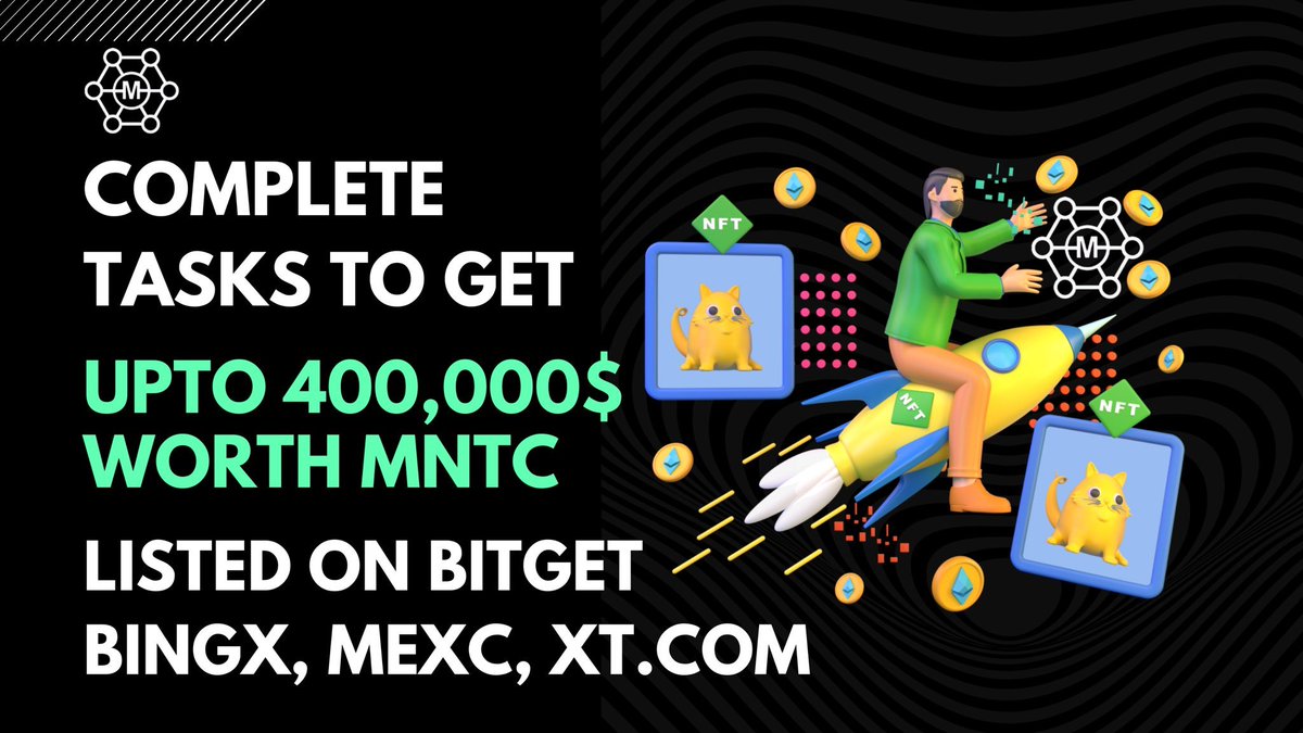 New airdrop: Minati X Binance (MNTC)
Total Reward: 400,000 MNTC &amp; $57,000 worth of MNTC
Rate: ⭐️⭐️⭐️⭐️⭐️
Winners: For Every Voters
Distribution: immediately after Binance Listing

Airdrop Link: intract.io/quest/670dcf87…

For further information regarding this airdrop:
