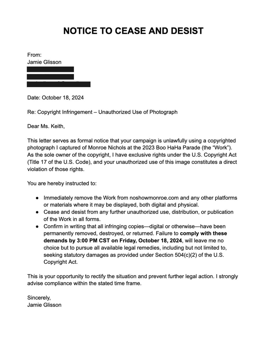 Jamie Glisson tweet media