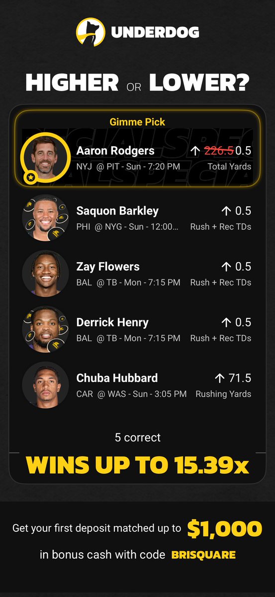 BriSquaree's tweet image. play.underdogfantasy.com/es-OzWZ4dLb1H