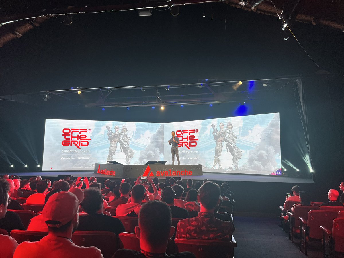 huni_crypto's tweet photo. I can really feel how much Avalanche is pushing gaming forward. At every side event, it’s not just networking or parties, but also interactive and fun experiences like tournaments that allow us to dive deeper into the @avax ecosystem.

It’s been a great chance to truly experience it all🔥

Only a little time left, but I’m excited for the rest of the experience and all the takeaways. Thanks, boss! @thedream 

9👀0🔺
