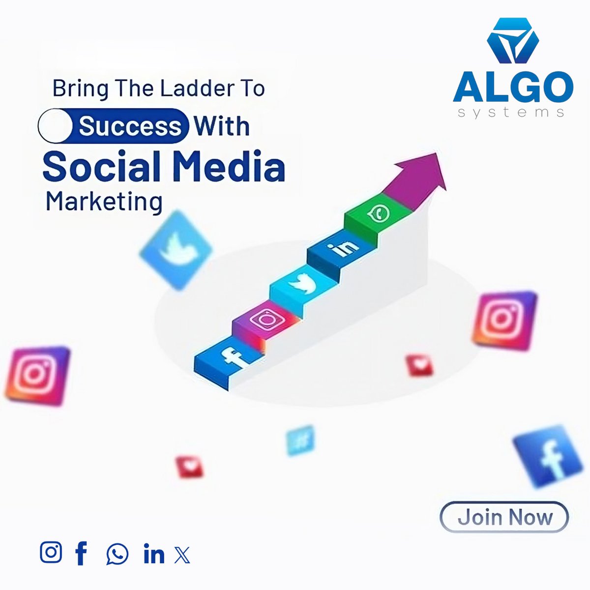SystemsAlgo's tweet photo. Elevate your business with social media marketing!   Boost your brand’s visibility, connect with your audience and achieve success withAlgo Let’s climb the ladder together. 🌟
You can contact us via
WebSite: https://t.co/YCTbslPy4W
Instagram: https://t.co/Xn8dMH53CR https://t.co/CvmBK32gv3