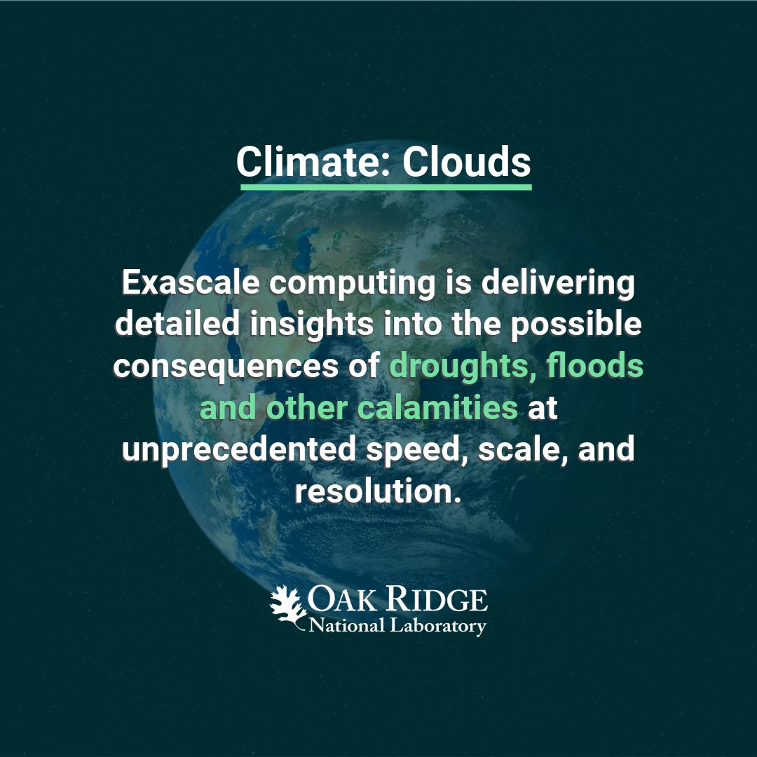 OLCFGOV's tweet image. 🌟 Happy #ExascaleDay!
On October 18, we shine a light on the incredible capabilities of #exascalecomputing—performing calculations at 10 to the 18th power! 🚀💻
What incredible advancements await when scientists harness this level of computing power?💫