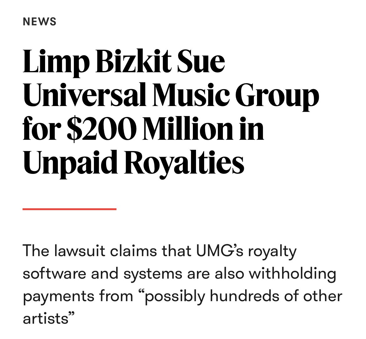 UMAW_'s tweet photo. We can’t all sue our labels for the info we deserve about our streams and the money they generate. The Living Wage for Musicians Act would require this info to be transparent and accessible to musicians directly, from Limp Bizkit to small independent artists - as it should be! https://t.co/GQj5HVdxvl
