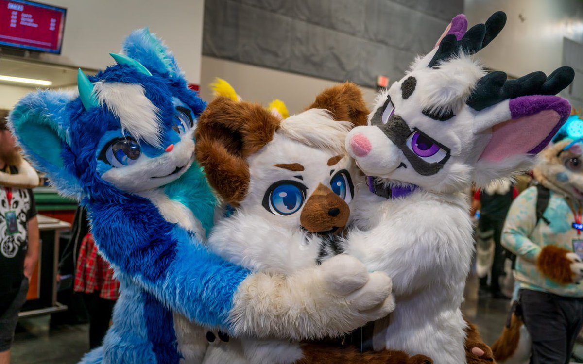 smudge (@cat_with_bowl) on Twitter photo Release me!!
…
actually this is nice keep doing that :3
📸: <a href="/Starburst_Shark/">Starburst Shark🦈 🔜 Megaplex</a>
🐱: <a href="/gzifoyd/">Gzifoyd</a>
🐶🦌: <a href="/KeiboOfStrings/">Keibo 🔜 MP</a>
#FursuitFriday Release me!!
…
actually this is nice keep doing that :3
📸: <a href="/Starburst_Shark/">Starburst Shark🦈 🔜 Megaplex</a>
🐱: <a href="/gzifoyd/">Gzifoyd</a>
🐶🦌: <a href="/KeiboOfStrings/">Keibo 🔜 MP</a>
#FursuitFriday