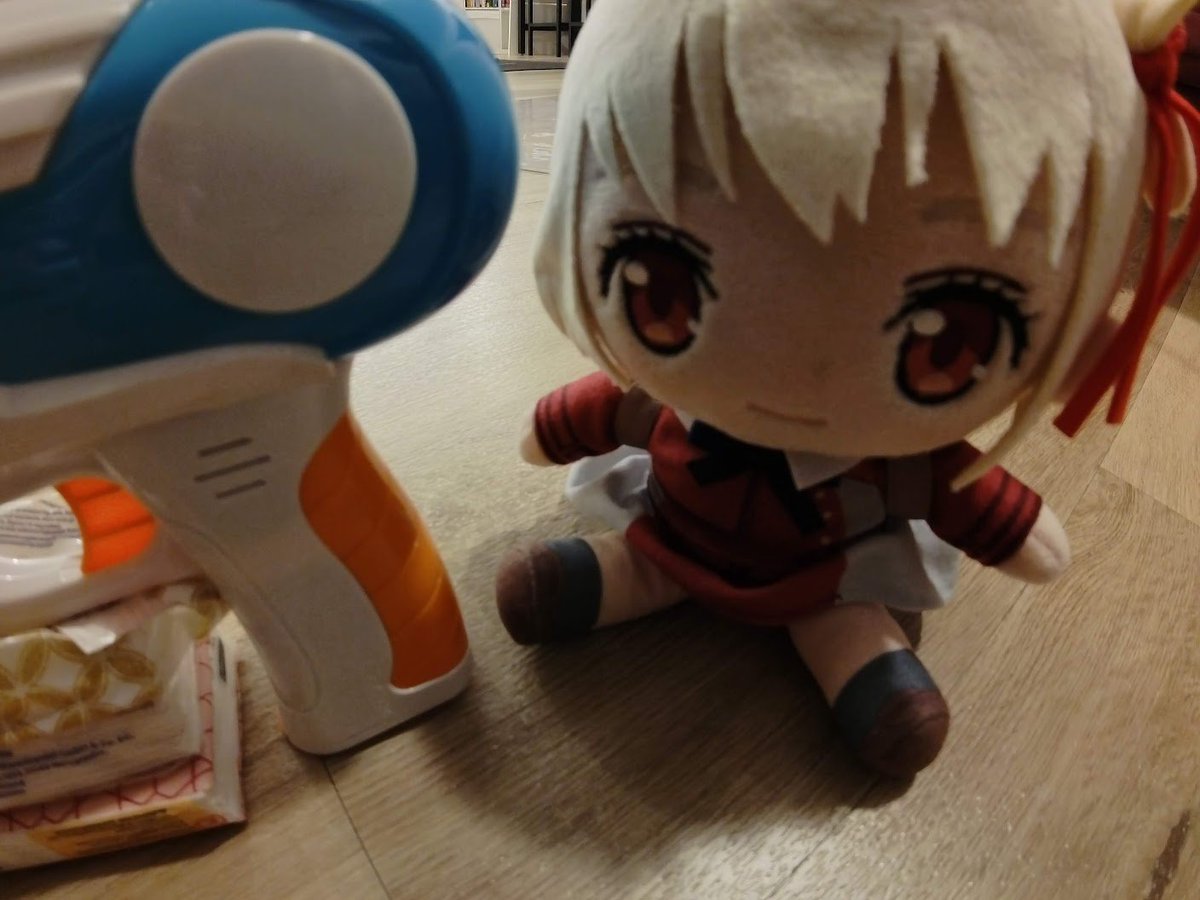 LycoRecoPlush's tweet photo. @yoimnotsecond @TheAlcesh the surveilance and protecc team has been dispatched.
be nice to the plushie or suffer the bubbly consequences! https://t.co/KMgQwMJSYr