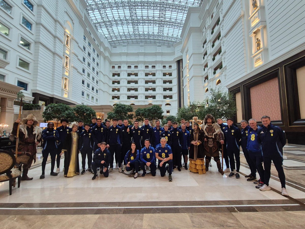 Thank you Kazakhstan for a warm welcome this week for <a href="/ScotlandNT/">Scotland National Team</a> Under 21s