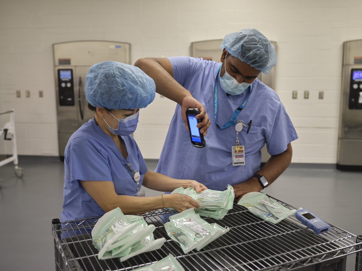 HaltonHlthcare's tweet photo. It’s Medical Device Reprocessing (MDR) Week! This week, we shine a spotlight on our incredible team of technicians who work tirelessly to sterilize and reprocess equipment required to treat our patients. #MDRWeek #Healthcare #MDR2024 💙🌟 https://t.co/QBJq2qi8Fa
