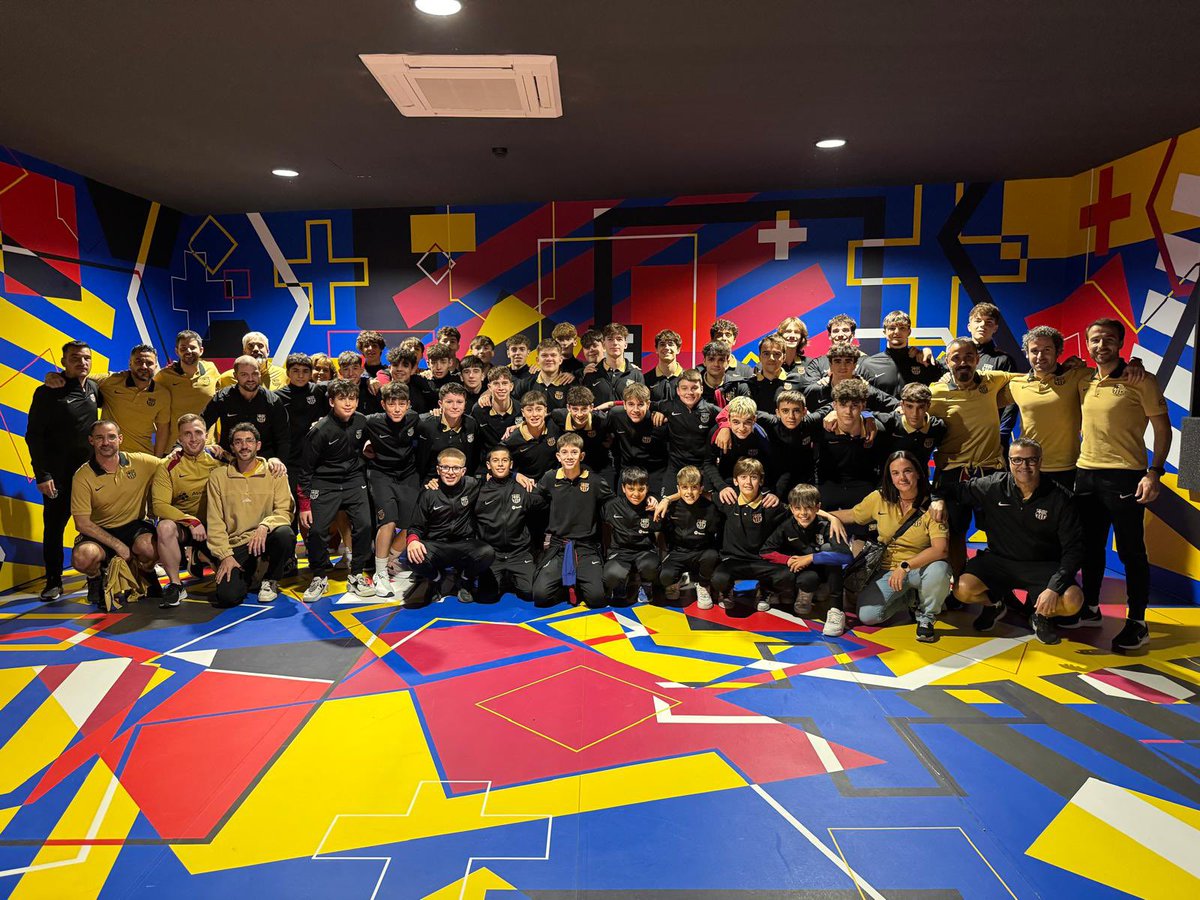 𝐇𝐎𝐐𝐔𝐄𝐈 𝐅𝐎𝐑𝐌𝐀𝐓𝐈𝐔 | 

Experiència immersiva al 𝐌𝐮𝐬𝐞𝐮 dels nostres equips de la base per conèixer amb més detall la nostra història i la identitat del Club 👏

💙❤️