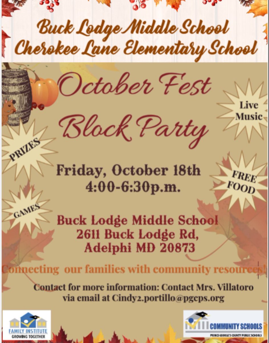 Gesireth Mariscal (@ms_mariscal) on Twitter photo We are getting ready!!!! <a href="/CherokeeLane_ES/">Cherokee Lane ES</a> <a href="/BuckLodgeMS/">BuckLodgeMS</a> <a href="/PGCPS_OCS/">PGCPS Office of Community Schools</a>
See you soon families!!! 💙 We are getting ready!!!! <a href="/CherokeeLane_ES/">Cherokee Lane ES</a> <a href="/BuckLodgeMS/">BuckLodgeMS</a> <a href="/PGCPS_OCS/">PGCPS Office of Community Schools</a>
See you soon families!!! 💙
