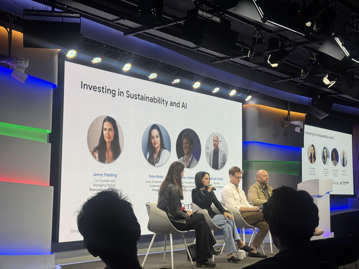 Thank you to <a href="/Google/">Google</a> Ventures x New York Ventures for hosting Investing in Sustainability and AI this morning! 

Great to connect with founders, investors, &amp; ecosystem folks about AI-driven built environment and sustainability applications. #AffordableHousing #PropTech