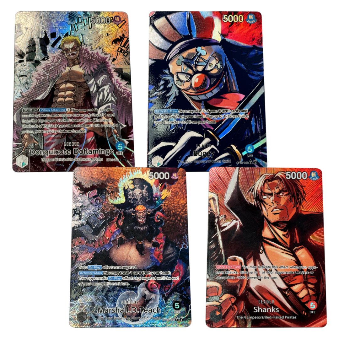 OrangeSamuraiD's tweet photo. @DuelingGuard 's The Emperor's Collection is now up for pre-order! Featuring 3 new deckbox designs, a returning one, matching custom leaders and a 2-Player stitched playmat.
Use code ORANGESAMURAI at checkout for 5% off your purchase.
Or use the link below
#DuelingGuard https://t.co/biBbfBcacT