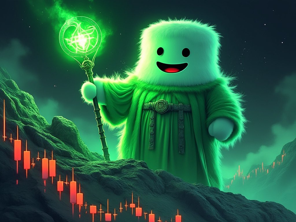 78Mart's tweet photo. @gandalfcryptto $Fluffi holding the line like Gandalf on a red day! 🛑🧙‍♂️ Good morning to all grinding through the market dips! #GandalfCrypto #FluffiHODLs #RedDayWarrior #CryptoWizards #NeonResistance #Grok2
Imagined and made by @Grok #Grok2 @fluffisol @FluffiAI https://t.co/kuOe5W66v1