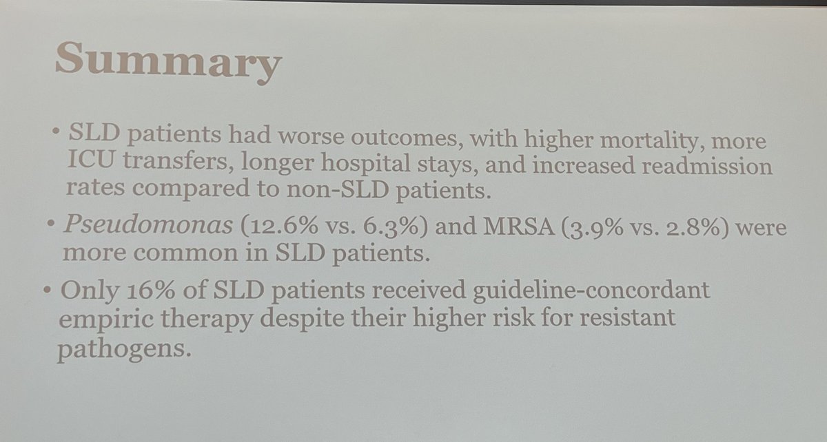 Valerie Vaughn (@valerievaughnmd) on Twitter photo Great work by <a href="/GeorgeDoumatMD/">George Doumat</a> on outcomes, organisms, and antibiotic use of inpatients with CAP and structural lung disease. Worse outcomes, more resistant organisms, and resistance not predicted by current guidelines. New models needed! (We’re working on them!) Great work by <a href="/GeorgeDoumatMD/">George Doumat</a> on outcomes, organisms, and antibiotic use of inpatients with CAP and structural lung disease. Worse outcomes, more resistant organisms, and resistance not predicted by current guidelines. New models needed! (We’re working on them!)