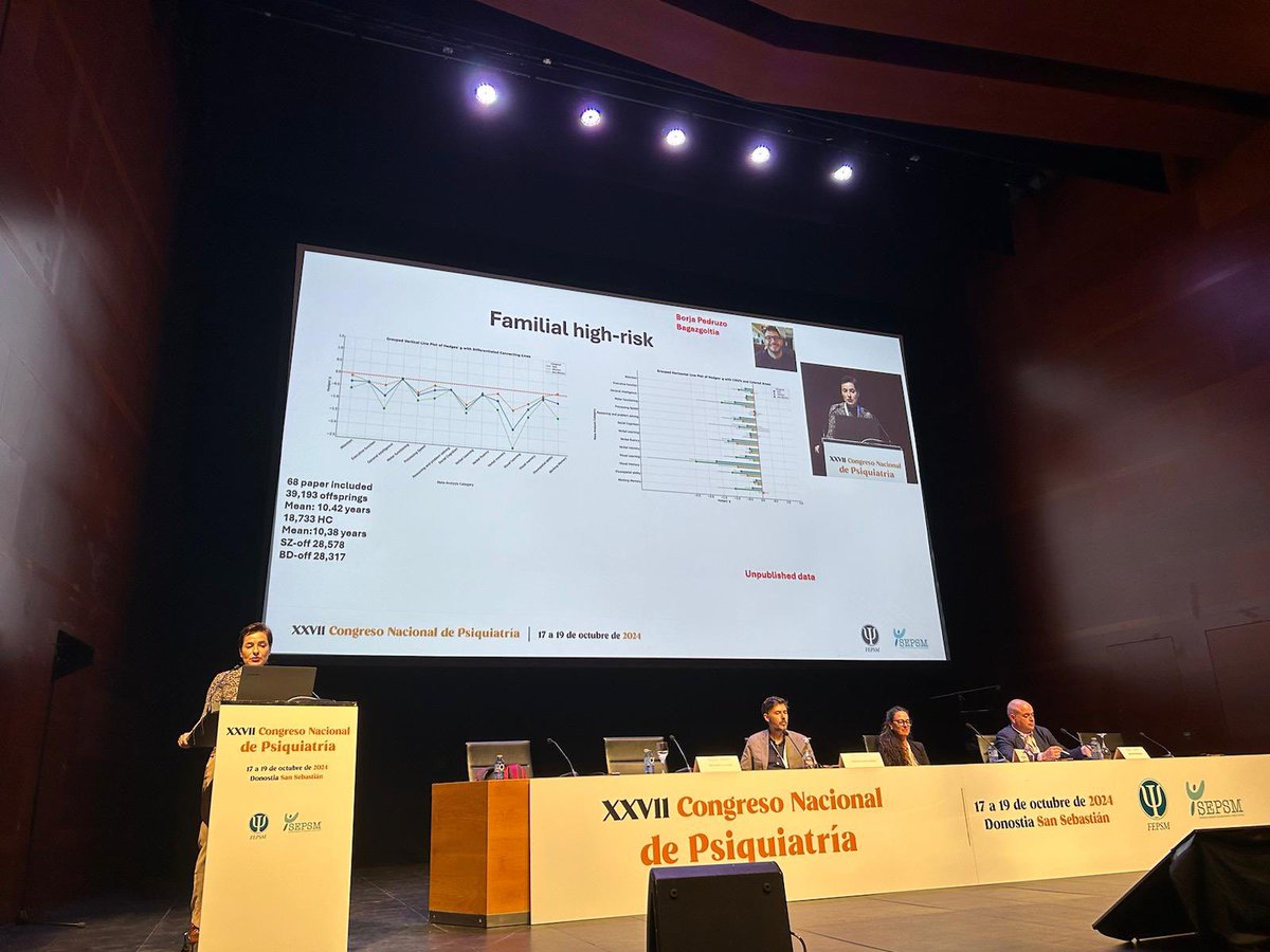 GCV22_1_SAM's tweet photo. @AnaCatalanPSQ junto con @AyesaRosa y @GuillermoLahera en un interesante simposio sobre cognición y psicosis en el @CNPsiquiatria de Donosti https://t.co/SLDYW67AQU