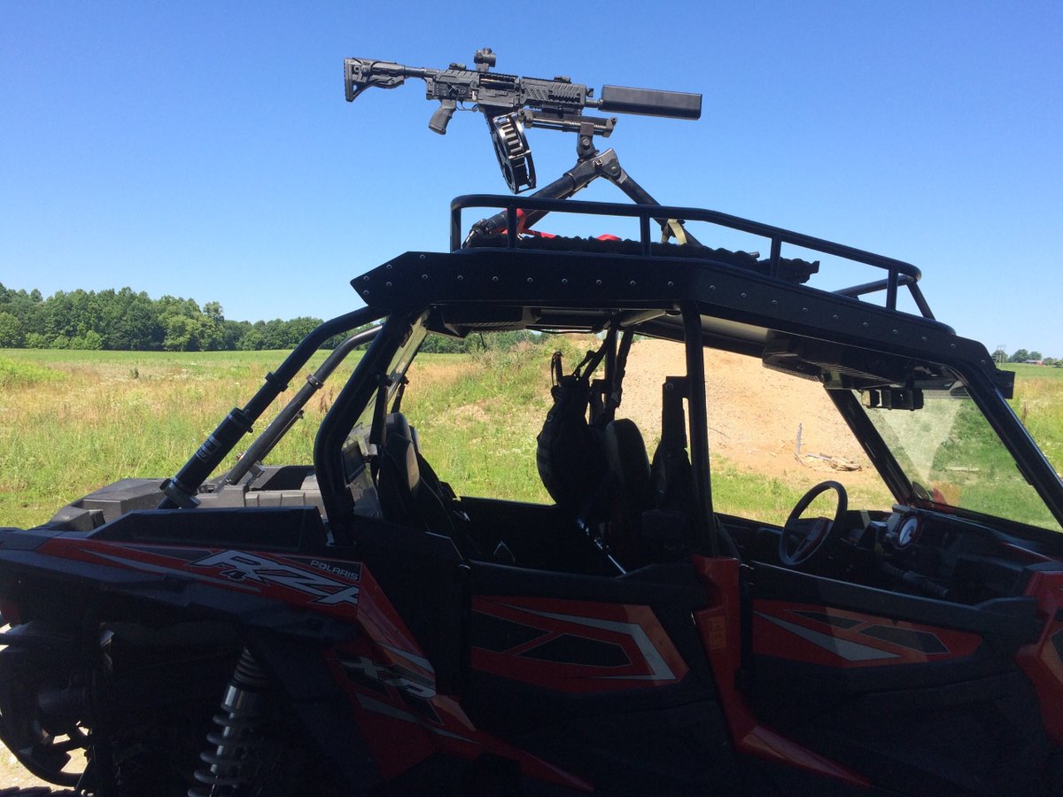 Fostech_Inc's tweet image. Flashback to when we mounted the Origin to the roof of a RZR.. any guesses what we are mounting next?? #fostech #fostechorigin @PolarisRZR