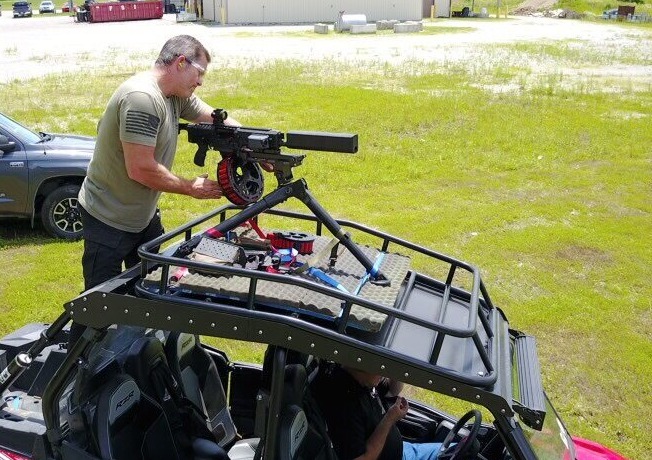 Fostech_Inc's tweet image. Flashback to when we mounted the Origin to the roof of a RZR.. any guesses what we are mounting next?? #fostech #fostechorigin @PolarisRZR