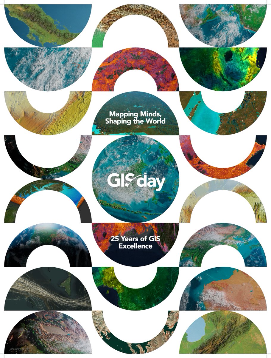 GIS Day is five weeks away! Do you have plans to celebrate? 🥳 Register your event at gisday.com and get 5 free ArcGIS for Personal Use licenses.

#GISDay2024