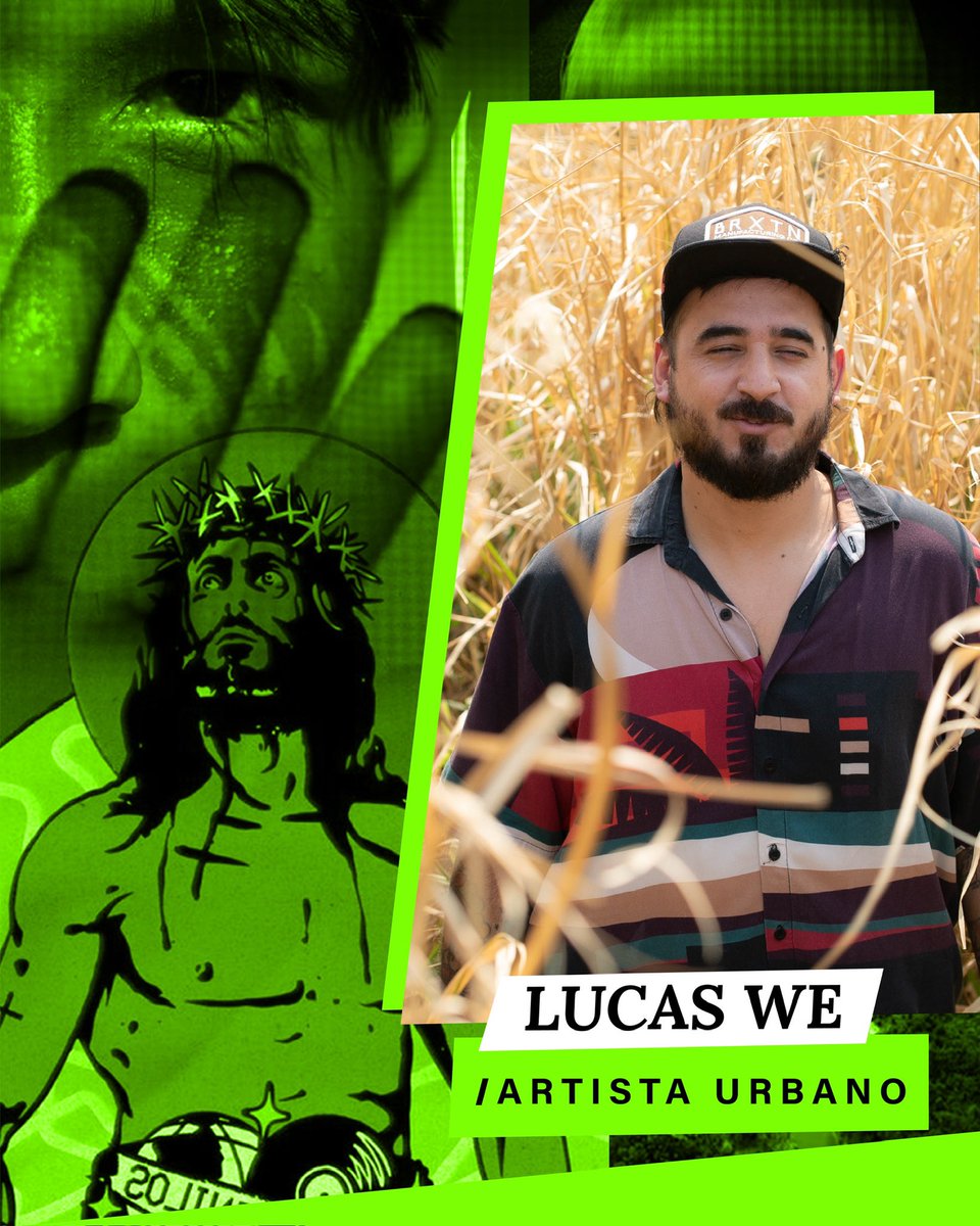 emergentespy's tweet photo. Panelistas:
• Jorge Sáenz. Fotoperiodista. 
• Belén Rodríguez. Artista visual multidisciplinar. 
• Lucas We. Artista urbano e ilustrador. https://t.co/1wwOoxqOtT