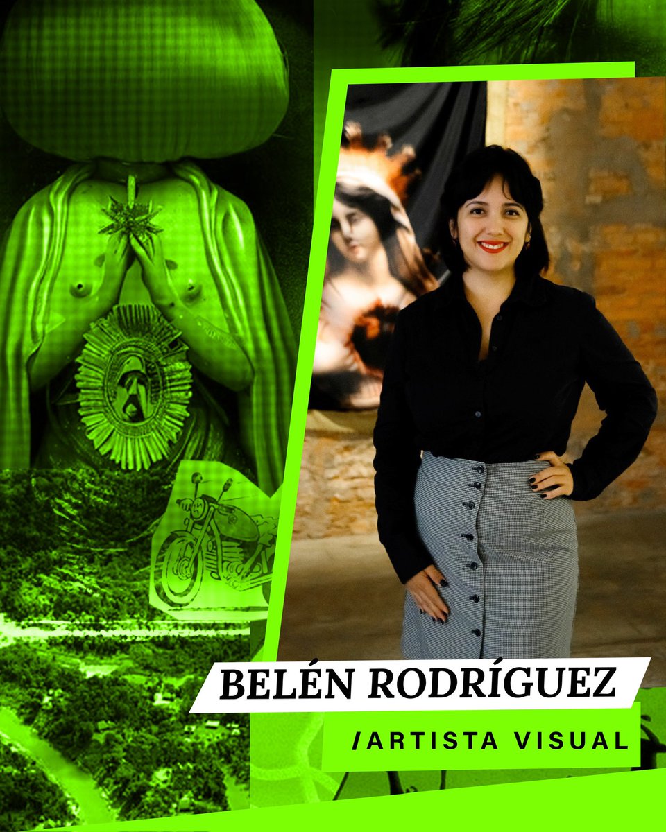 emergentespy's tweet photo. Panelistas:
• Jorge Sáenz. Fotoperiodista. 
• Belén Rodríguez. Artista visual multidisciplinar. 
• Lucas We. Artista urbano e ilustrador. https://t.co/1wwOoxqOtT
