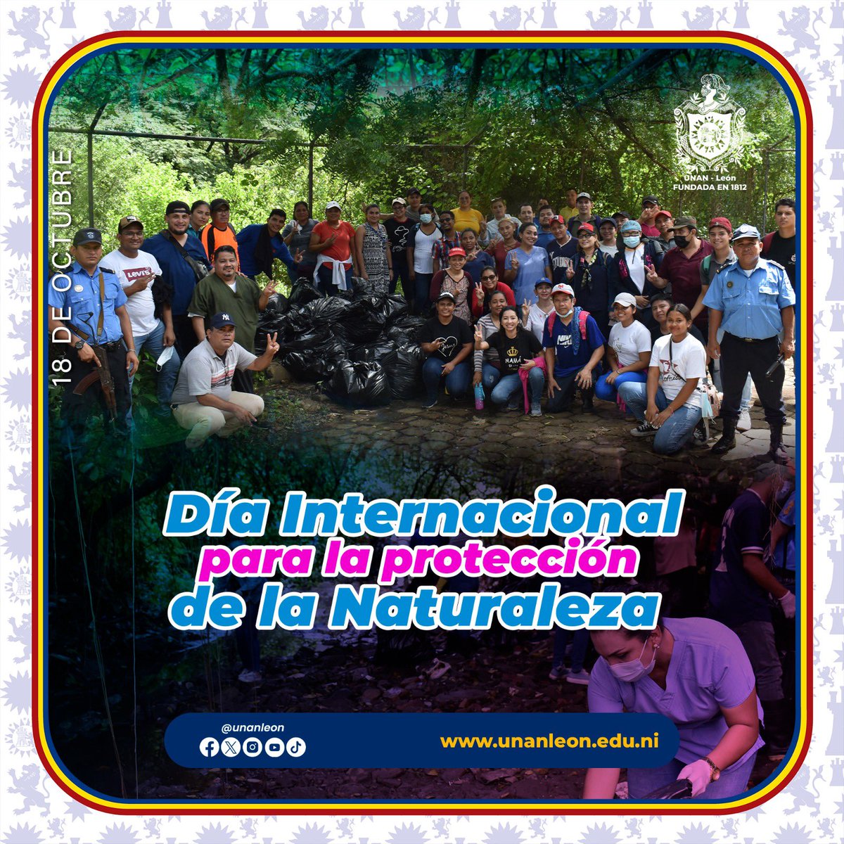 El Día Mundial de la Protección de la Naturaleza se celebra el 18 de octubre. Su objetivo es concientizar a la población sobre la importancia de proteger los espacios naturales y las especies animales para lograr un futuro más sostenible.