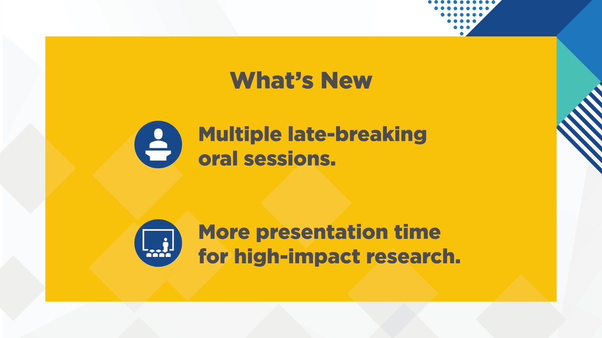 ASNKidney's tweet photo. NEW! 🌟 Late-Breaking Clinical Trials Oral Sessions on Oct 25-26, 10:30 a.m. - 12:30 p.m. PDT in San Diego.
 
Catch the Late-Breaking Posters on Oct 24, 10:00 a.m. - 12:00 p.m. PDT.
 
Register now 👉https://t.co/I40etBV0I6

#KidneyWk #ClinicalTrials #Research https://t.co/ZeGw3jiRsO