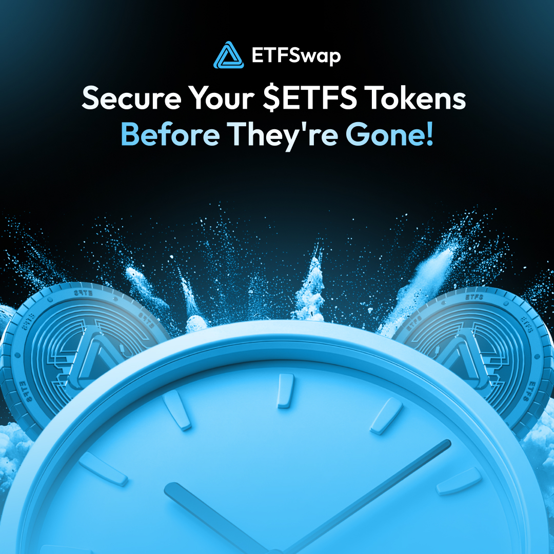 ETFSwap's tweet photo. 🔥 Grab your share of 400M $ETFS tokens, starting at just $0.0384! 

With 30% unlocking immediately after launch and 14% monthly, it’s a savvy investor’s dream.

⏳ Act fast—head to https://t.co/DItZTzvPBD and be part of the DeFi revolution! https://t.co/wGoLxBYXjP